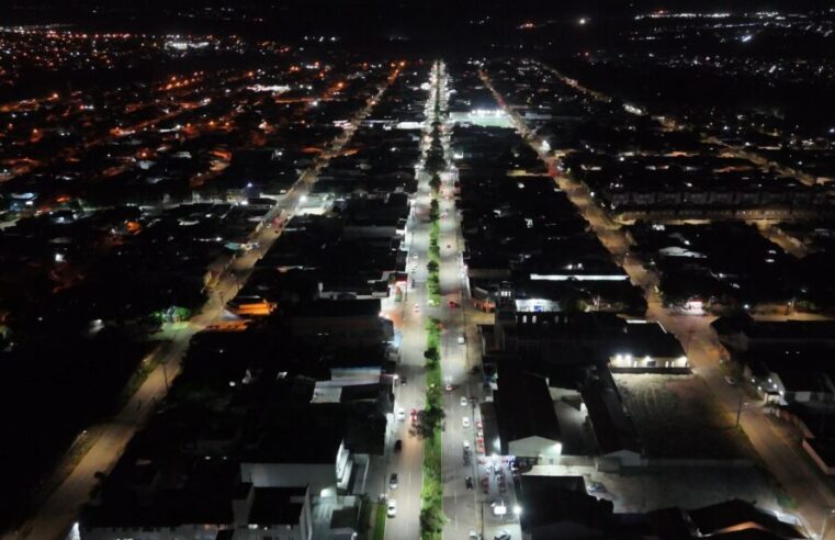 Programa Ilumina Aparecida leva LED ao setor Santa Luzia e acelera modernização em toda a cidade