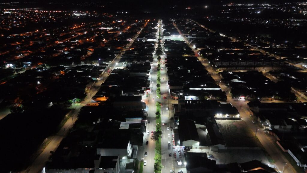 Programa Ilumina Aparecida leva LED ao setor Santa Luzia e acelera modernização em toda a cidade